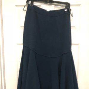 Derek Lam long Navy skirt